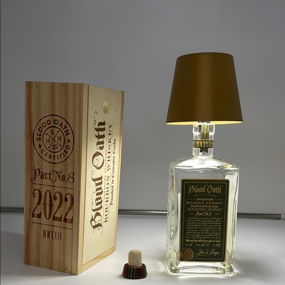 Blood Oath Pact No. 8 Bourbon Lamp